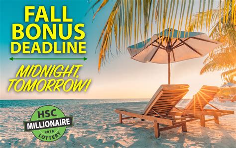 Paradise is waiting for you with the Fall 2018 Home Lottery.
